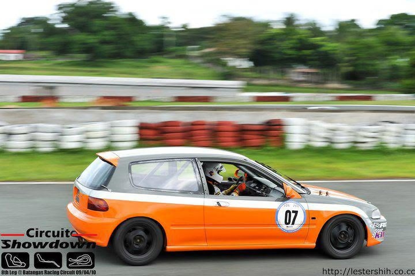 Civic on track